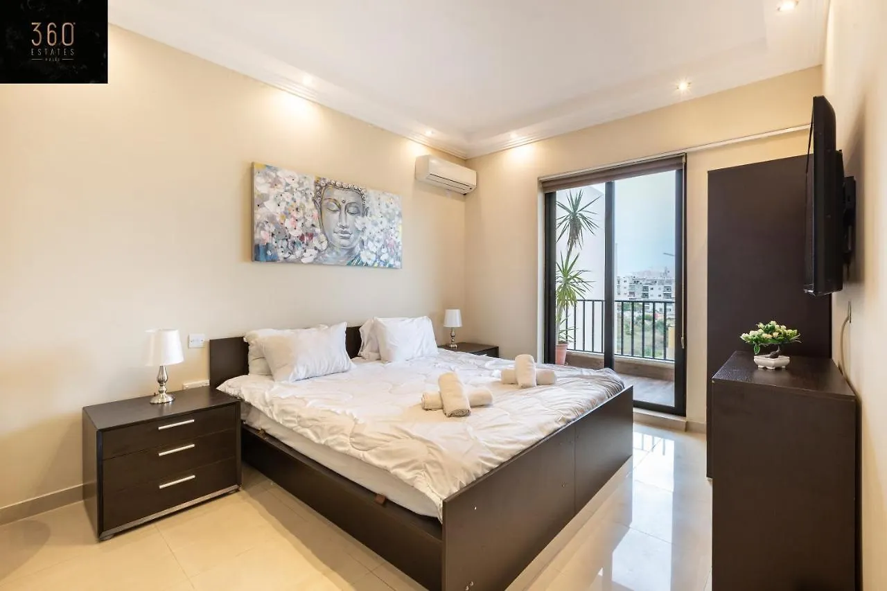 Apartment Beautiful, Spacious 3Br Home With Private Balcony With 360 Estates Saint Julian's Malta