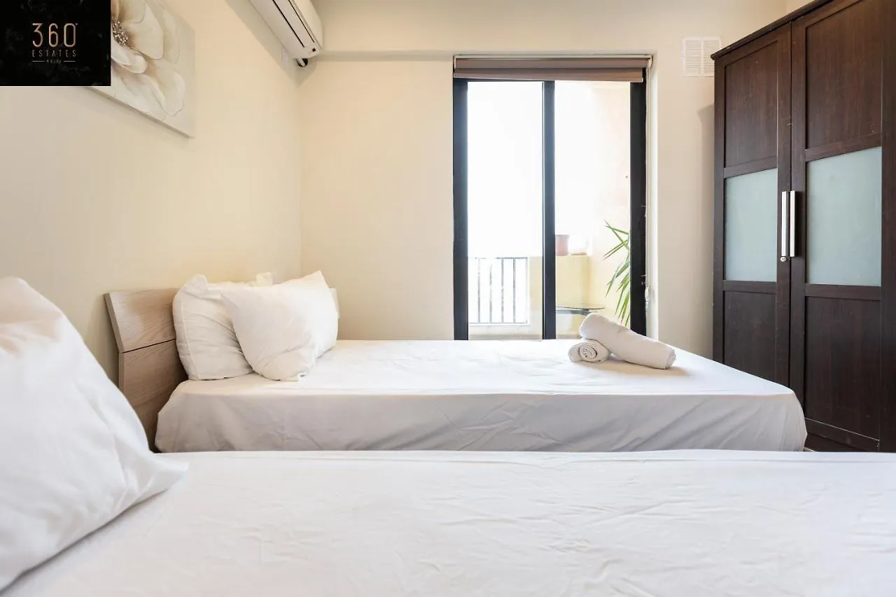 Apartment Beautiful, Spacious 3Br Home With Private Balcony With 360 Estates Saint Julian's